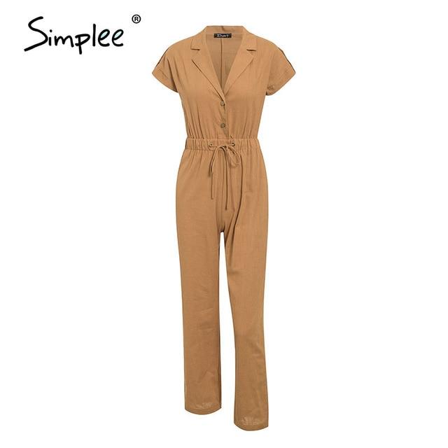 Business Casual Jumpsuit - DezireCo